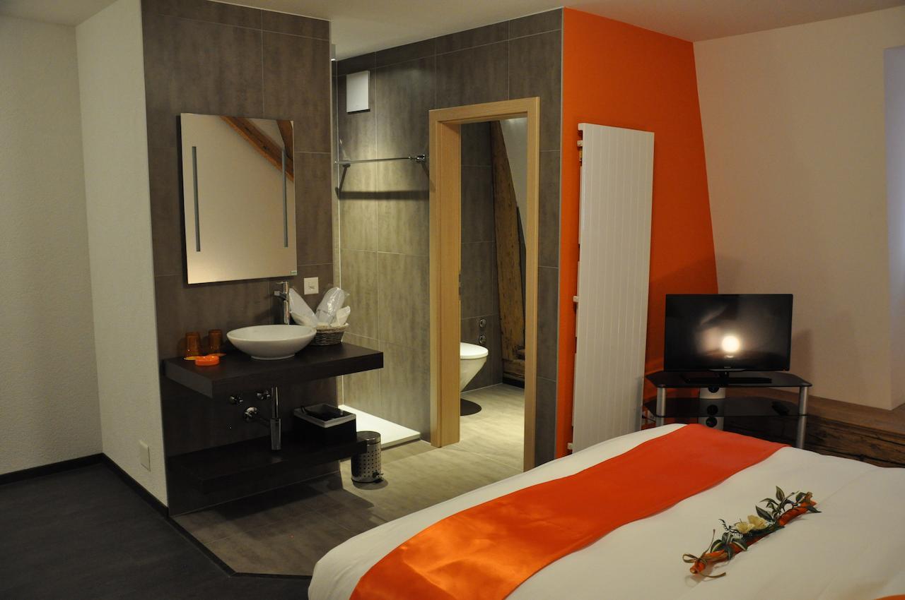 Le Relais Du Chateau Monney Cournillens Zimmer foto